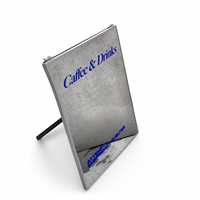 Panneau publicitaire autoportant, panneau de trottoir, panneau extérieur, panneau sandwich, support d'affichage à cadre en aluminium, présentoir extérieur pour trottoir