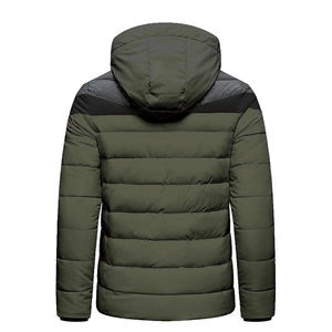 Fabricant de gros Vestes imprimées sur mesure Veste d'hiver épaisse et chaude surdimensionnée Veste d'hiver à col montant - Product Image 2