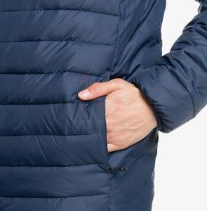 Chaqueta acolchada de invierno para hombre personalizada de High Street 2024 con soporte de manga larga, técnica teñida lisa, OEM directo de fábrica - Product Image 6