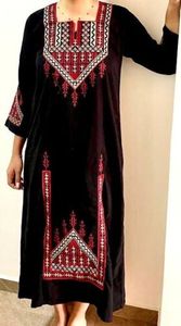 Venta caliente 100% Vestido Kuchi afgano de alta calidad Tamaños personalizados disponibles Hecho en Pakistán con logotipo personalizado-WS Venta INTERNACIONAL - Product Image 3