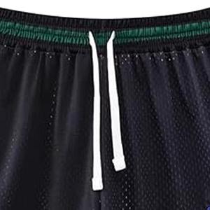 Pantalones cortos finos con cordón de verano con bolsillo, pantalones cortos ligeros para hombre, pantalones cortos deportivos de talla grande para entrenamiento fabricados por Dress Sports - Product Image 2