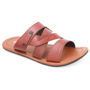 รองเท้าแตะลำลองผู้ชาย (S-7071) - สีมัสตาร์ด - Product Image 1