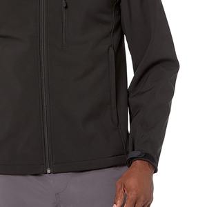 Custom High Quality Men's Softshell Full Zip Winter <b>Warm</b> Outdoor Windproof <b>Waterproof</b> Plus Size <b>Jacket</b> for Men - Product Image 4