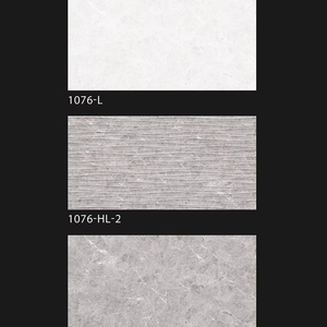 Carreaux de sol de hall d'hôtel de haute qualité/panneaux muraux de toile de fond 300*600 pierre frittée de style contemporain - Product Image 1