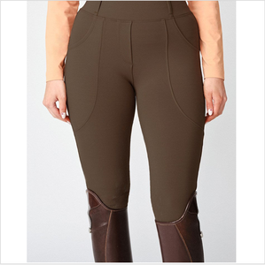 Pantalones de montar estirables de cintura alta para mujer, cómodos, duraderos, con elegantes conjuntos y accesorios ecuestres de bolsillo - Product Image 1