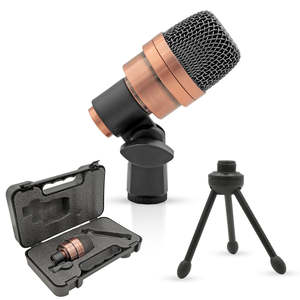 ไมโครโฟนกลองเบส 5 คอร์ แบบ XLR ไดนามิก คาร์ดิออยด์ เสียงเบสหนักแน่น ระดับมืออาชีพ โครงสร้างโลหะ - Product Image 1