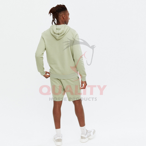 Calidad Algodón 100% poliéster Invierno Polar sudaderas con capucha estilo personalizado patrón sólido capucha pulóver bordado sudaderas térmicas - Product Image 3