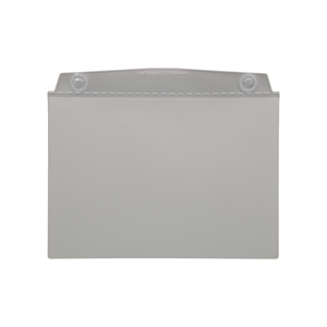 Portadocumenti multi-vista, magnetico, grigio chiaro, A6 orizzontale, 1 magnete in neodimio (sigillato), 10 pz / confezione.- MU - Product Image 2