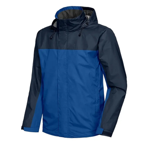 Coupe-vent imperméable de montagne pour homme Imperméable à capuche léger et compressible Veste de pluie pour homme pour extérieur Course à pied Randonnée - Product Image 3
