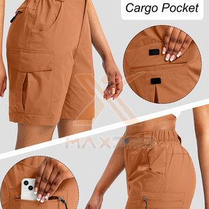 Pantalones Cortos Cargo de Lona para Mujer, Estilo Único, Transpirables, Ecológicos, Ropa de Moda de Alta Calidad - Product Image 4