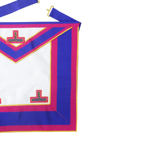 Custom Design Masonic Regalia <b>Leather</b> <b>Apron</b> Best Material Handmade Mark Provincial Undress <b>Apron</b> - Product Image 3