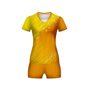 Uniformes de Voleibol Personalizados con Logotipo y Colores, 100% Poliéster OEM, Tela de Alta Calidad de 300g, Secado Rápido, Transpirable, Precio Bajo - Product Image 6