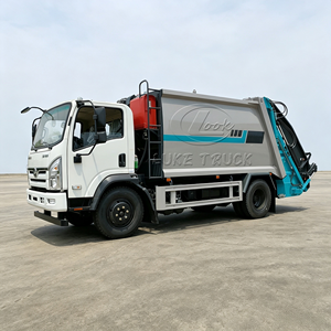 รถบรรทุกเก็บขยะแบบ Tri-Ring Chuangke ขับเคลื่อน 4x2 ยูโร 3 ยูโร 5 ยูโร 6 พวงมาลัยซ้าย/ขวา ระบบไฮดรอลิก รับจ้างจากโรงงานโดยตรง - Product Image 1