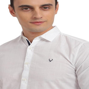 ชุดเดรสแขนยาวกันยับของผู้ชายเสื้อเชิ้ตทำงานติดกระดุมแบบปรับแต่งได้สำหรับวัยรุ่นระบายอากาศได้ดี - Product Image 4