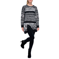 Setelan Wanita Musim Dingin Kasual 3-Potong Bahan Polar Fleece dan Mesh