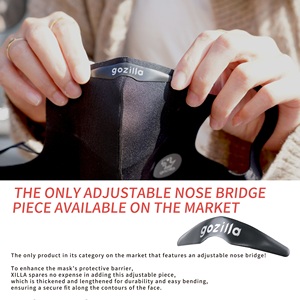 Mascarilla facial de algodón lavable y reutilizable unisex XILLA, cómoda y transpirable - Product Image 4