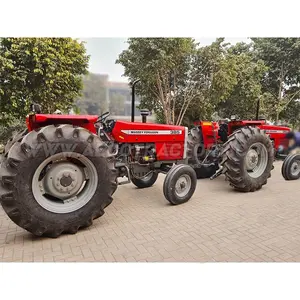 Kualitas terbaik harga diskon besar peralatan traktor MF traktor 4WD Massey Ferguson traktor 290 / 385 / 165 untuk pertanian