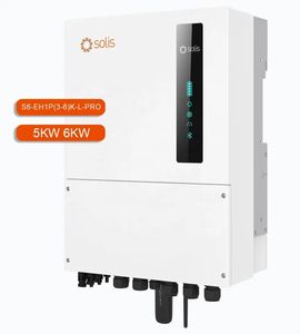 Inverter <span class=keywords><strong>Solis</strong></span> S6-EH1P(3-6)K-L-PRO da 3KW 3.6KW 5KW 6KW Ibrido Solare Commerciale e Industriale Inverter <span class=keywords><strong>Solis</strong></span> Ibrido <span class=keywords><strong>Solis</strong></span> - Product Image 2