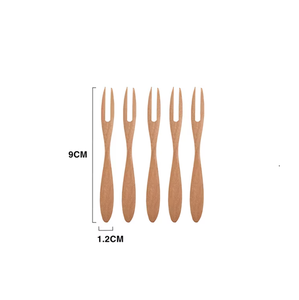 Fourchette en bois Fourchette vierge Fourchette prête pour taille personnalisée meilleur prix couleur bois naturel - Product Image 1