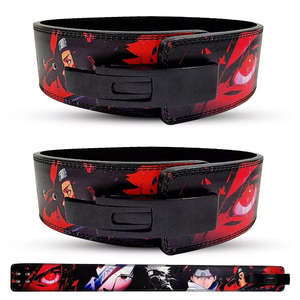 Cinturón de cuero personalizado para levantamiento de pesas, cinturón de cuero genuino negro para hombres y mujeres, cinturón de levantamiento de pesas, varios colores - Product Image 5