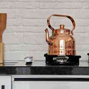 Top Selling <b>with</b> Cheap Price Heater Kettle Indian Exporter Kettle Tea Pot Set Ceramic Handmade <b>with</b> High Quality Copper Kettle - Product Image 5