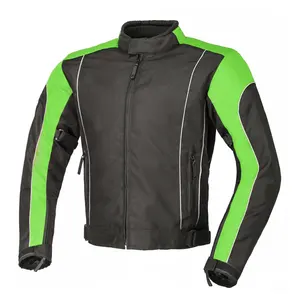 En kaliteli erkek yaz tekstil motosiklet ceket, OEM üreticileri tekstil motosiklet süvari ceketi Mens için