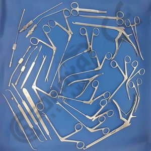 Gran oferta GORAYA GERMAN Face Lift Browlift Disectores y elevador Juego de 6 piezas Instrumento de cirugía plástica CE ISO APROBADO - Product Image 1