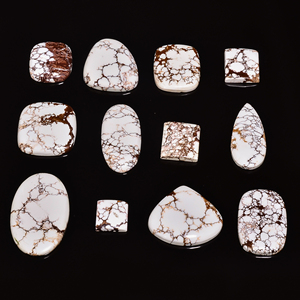 AAA + qualité naturel cheval sauvage magnésite jaspe cabochon de pierres précieuses en vrac mélange de pierres précieuses en forme de mélange pour la fabrication de bijoux - Product Image 5