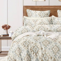 Ensemble de literie en coton pour bébé et maman, 4 pièces |   Couvre-lit imprimé |   Taille personnalisée |   Vente en gros OEM |   OEKO-TEX