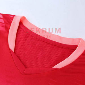 Service OEM, prix bas, uniformes de football respirants, nouveau design, maillot de football à manches courtes, ensemble de survêtement, nom d'équipe personnalisable - Product Image 4