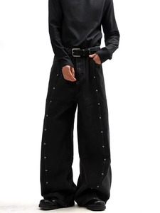 กางเกงยีนส์ผ้ายืดสำหรับผู้ชายออกแบบได้ตามต้องการเสื้อผ้าแนวสตรีทฮิปฮอปสไตล์วินเทจ3D - Product Image 5