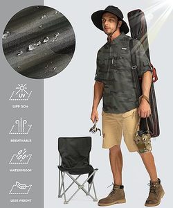 Camisa de Pesca de Secado Rápido Personalizada de Amazon, Ropa para Hombre, Camisas de Pesca de Manga Larga - Product Image 2