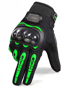 Guantes de Motociclismo de Neopreno Negros y Rojos para Invierno, con Pantalla Táctil, Transpirables, Impermeables, Antideslizantes y de Protección para Motocross - Product Image 2