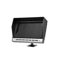 Moniteur numérique TFT 10 "4 entrées de caméra et 4 câbles de déclenchement Connecteur de verrouillage 4P pour véhicules utilitaires