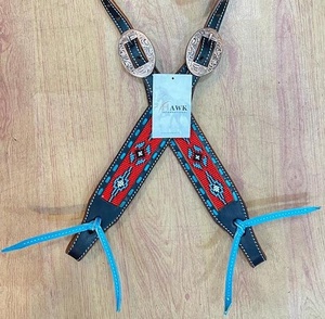 Elégant serre-tête à une oreille en cuir usiné à la main de haute qualité Design dernier cri Western Riding Tack for Horses Exclusive Horse - Product Image 5