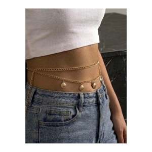 Gold Bel <b>Chain</b> <b>Belt</b> - Gold - Product Image 2