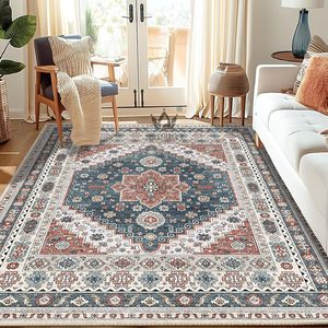 Tapis Oriental Personnalisable en Polypropylène pour Intérieur/Extérieur, Résistant aux Intempéries, Antidérapant pour Patio et Balcon, Lavable - Product Image 1