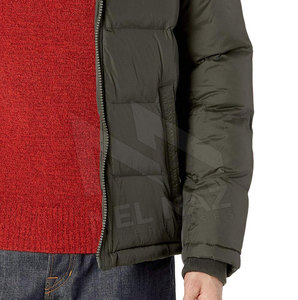 Chaqueta Acolchada Impermeable con Capucha, Diseño Nuevo 2023, Venta al Por Mayor, Alta Calidad, Relleno 100% Poliéster, Unisex, Moda Invernal, Estilo Urbano - Product Image 6