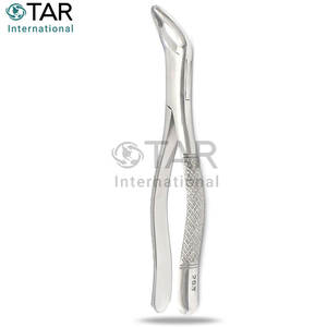 Fórceps de extracción de alta calidad Patrón americano Dientes premolares anteriores inferiores Instrumentos médicos de extracción quirúrgica dental - Product Image 2