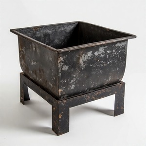 Firepit de diseño moderno RustTrove para patio de jardín al aire libre para calefacción de patio trasero y Camping versátil para uso de decoración - Product Image 6