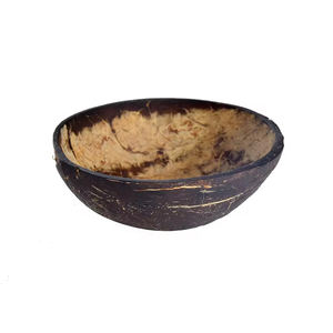 Cuencos de cáscara de coco Natural 100% más buscados, vajilla de madera ovalada desechable para fiestas, postre, mejor precio, uso comercial de alimentos - Product Image 3