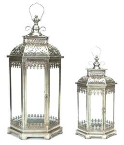 Candelabro de hierro y Metal hecho a mano, farol para regalos de Navidad, proveedor indio, venta al por mayor - Product Image 3