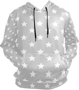 เสื้อฮู้ดดี้พิมพ์ลายตามสั่ง ทรงโอเวอร์ไซส์ ผ้าโพลีเอสเตอร์ คุณภาพพรีเมียม พร้อมปักโลโก้ตามสั่ง เสื้อฮู้ดดี้ผู้ชาย รุ่นยอดนิยม - Product Image 2