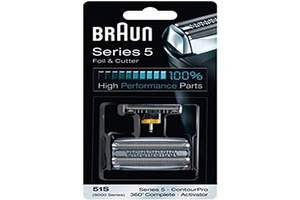 Paquete de repuesto de lámina y cortador Braun Series 5 Combi 51S (anteriormente 8000 360 completo o activador), 0,32 onzas - Product Image 3
