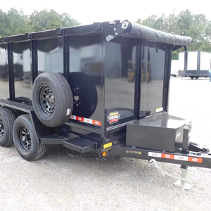 Remorque à benne basculante Prospector 5x10x4 10000 lb GVWR avec bâche - Product Image 1