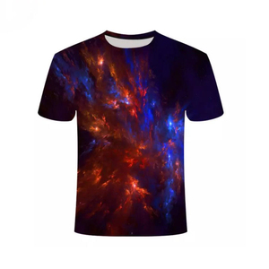 เสื้อยืดผู้ชายแบบเรียบง่าย ยูนิเซ็กซ์ ผ้าฝ้าย 100% ถัก ทอ  รับสกรีนโลโก้ด้วยความร้อน  เสื้อยืดออกกำลังกาย เล่นกีฬา - Product Image 5