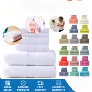 Ensemble de 6 serviettes de luxe en coton turc à séchage rapide, doux et absorbant, certifié GOTS, logo personnalisable pour la salle de bain et la salle de sport - Product Image 6