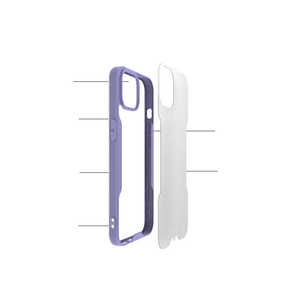 Coque arrière souple et durable de qualité supérieure, série Parfe, en silicone liquide, étui de protection pour iPhone 13 Mini 7 Plus 14 Plus - Product Image 3