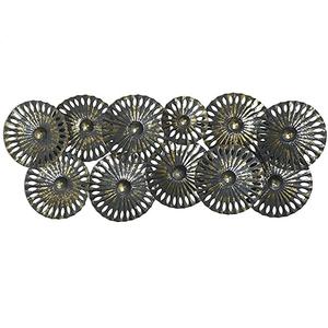 Vente en gros de cercles flottants personnalisés en forme de mur Art maison décoration Sculpture Center Hall Art pour la maison bureau salon Hall - Product Image 2