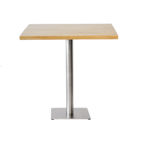 Sang Trọng Hình Bầu Dục Bàn Ăn Đặt Ánh Sáng Gỗ Rắn Với Chuyển Đổi Cơ Sở Hình Chữ Nhật Thiết Kế Cho Trang Trại Nhà Hoặc Căn Hộ Sử Dụng - Product Image 4